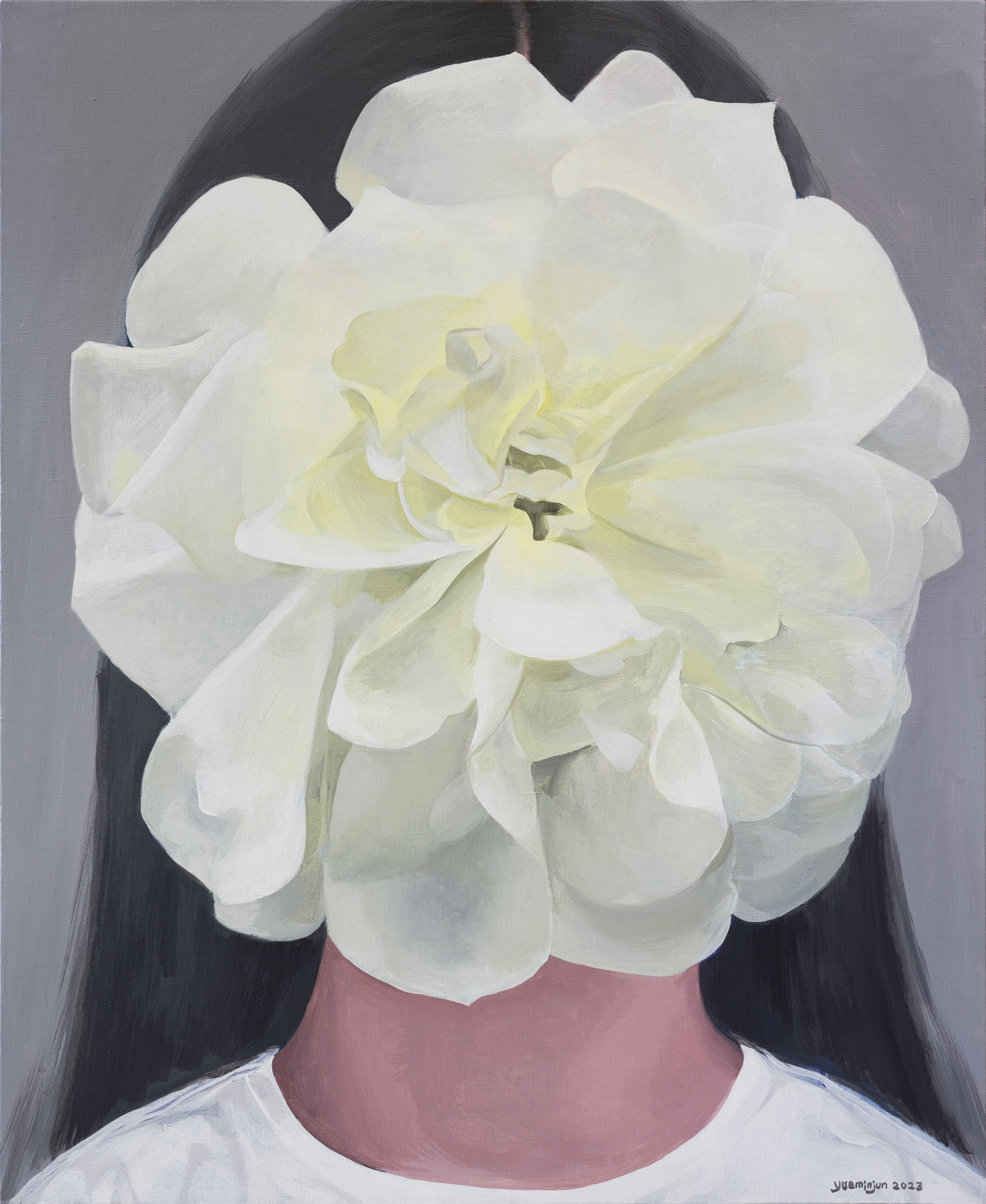 《布上丙烯 110x90cm 2023年