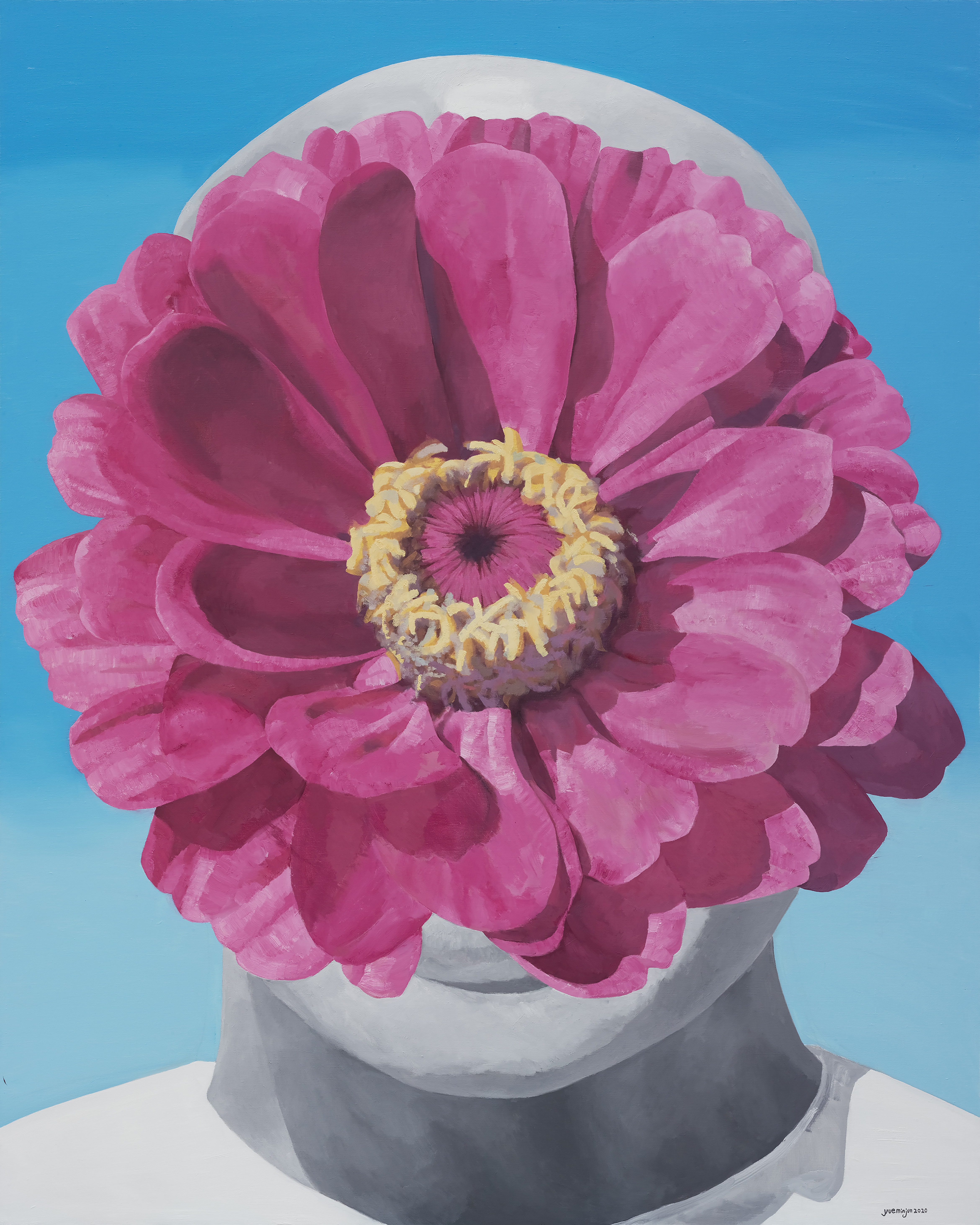 《雏菊》布上油画 250x200cm 2020年